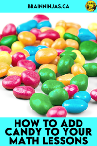 Have you thought about using candy in your math lessons? It doesn't have to be candy-any little manipulative will work. Come see how you can weave candy into all of your math lessons with this list of ideas.