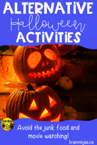 Are you looking for something to do with your students around Halloween that doesn't involve eating junk food and watching movies? Check out this great list of alternative Halloween activities for your upper elementary classroom that can keep you busy for the whole month of October. The alternative Halloween activities are perfect for the Grade 4 or Grade 5 and are so much fun. We've included lots of ideas for an alternative to a Halloween party.