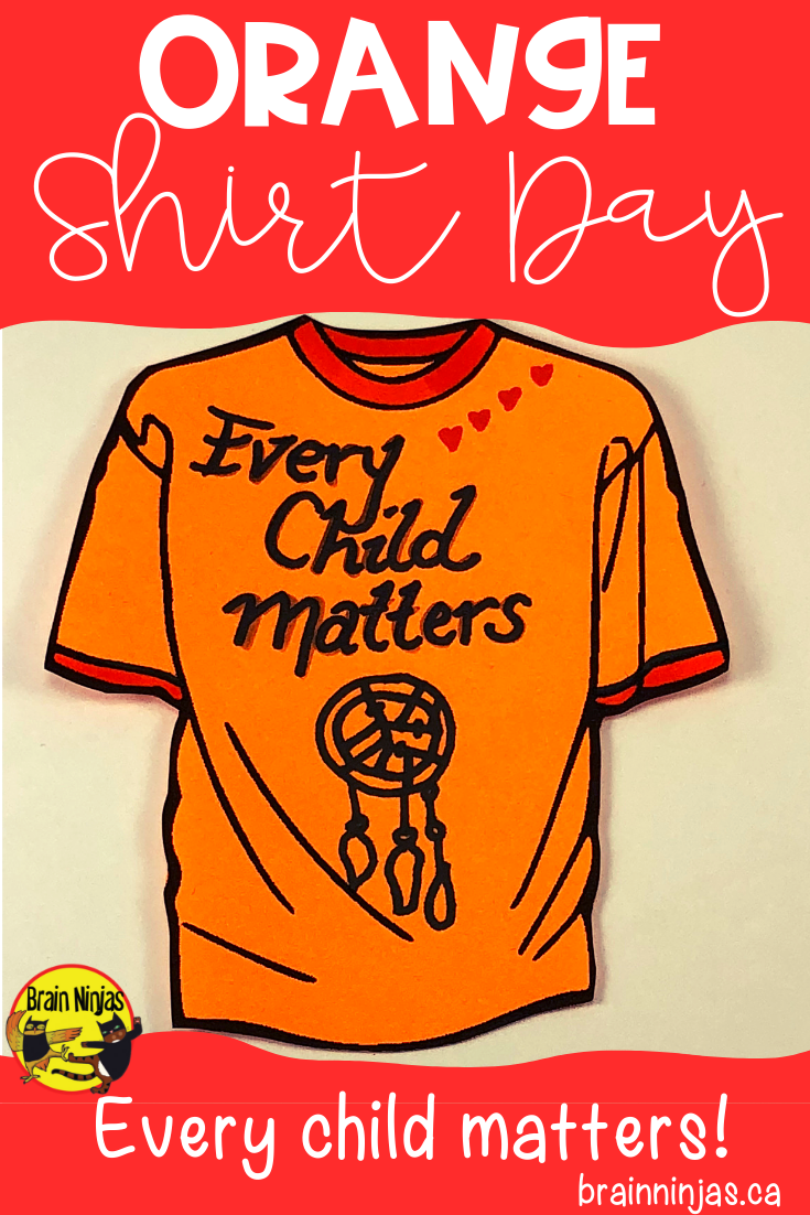 Activities For Orange Shirt Day Every Child Matters Ninja Notes