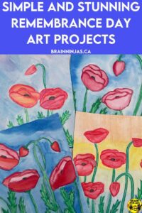 Check out these Remembrance Day art projects that feature poppies. Best of all, we've included all the instructions for these free art projects. Come take a look.