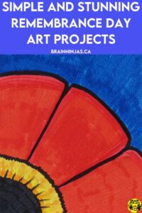 Check out these Remembrance Day art projects that feature poppies. Best of all, we've included all the instructions for these free art projects. Come take a look.