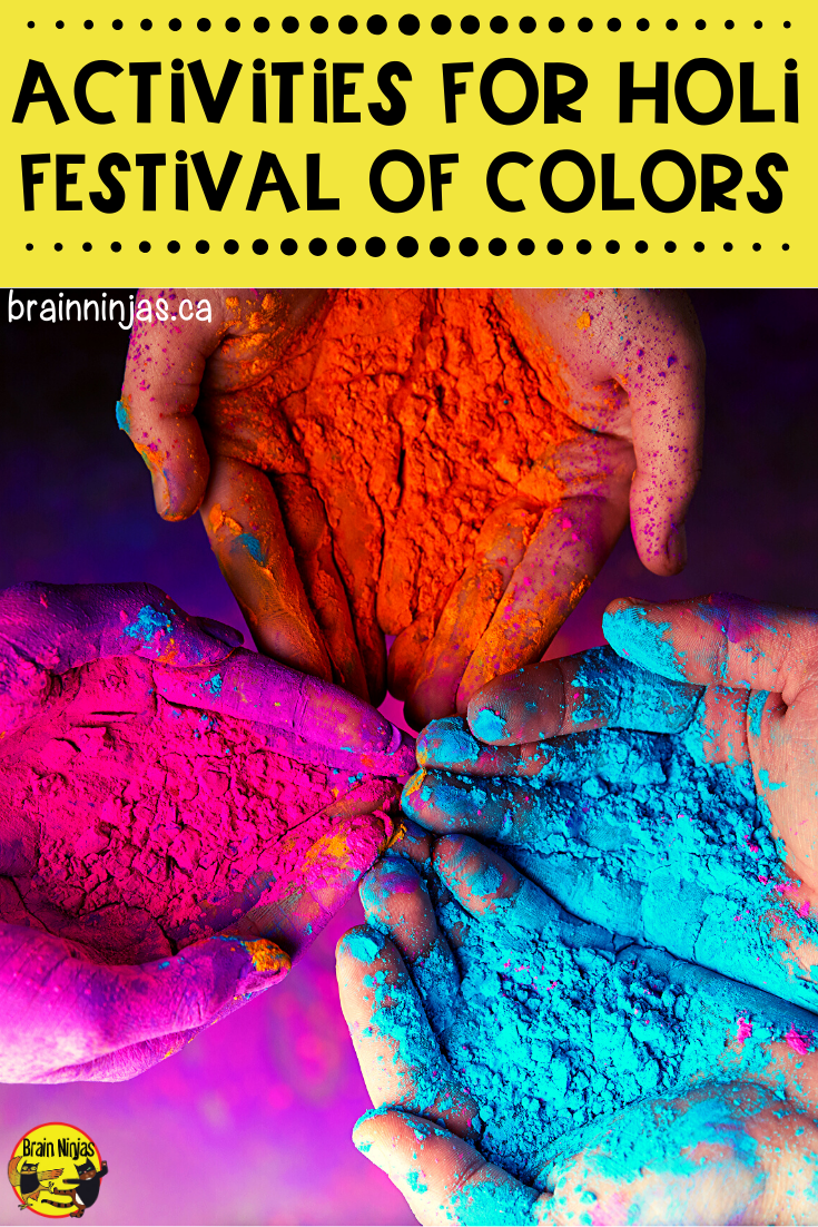Quick and Colourful Activities for Holi the Festival of Colours - Ninja  Notes