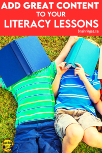 There are so many things to teach and just not enough time for it all. We started using content from science and social studies to teach grammar and reading comprehension. Game changer! Come find out what we did and how we did it in our upper elementary classroom literacy lessons (even during distance teaching).