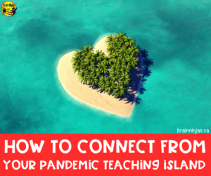 Are you feeling lost and alone as a teacher in this pandemic? First, you're not alone. Second, come get some ideas to reconnect. We're here for you, ninjas.