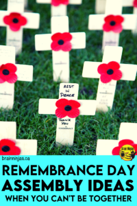 Are you trying to plan a Remembrance Day assembly around social distancing requirements? We came up with a way to have your ceremony. Come read our list of safe and simple Remembrance Day ideas.