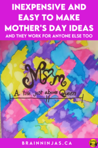 Are you looking for easy to make and inexpensive projects for Mother's Day (or Father's Day or Grandparents Day or basically anyone appreciation day)? As upper elementary teachers, this event usually gets overlooked so we came up with a list of some tried and true gifts we made over the years. Come find one of these gift ideas to use with your class!