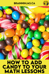 Have you thought about using candy in your math lessons? It doesn't have to be candy-any little manipulative will work. Come see how you can weave candy into all of your math lessons with this list of ideas.
