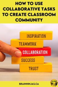 Collaborative tasks help students learn to work together toward the classroom community they want to achieve. Read more about how we use collaborative tasks to build classroom community and learn more about the types of tasks we use.