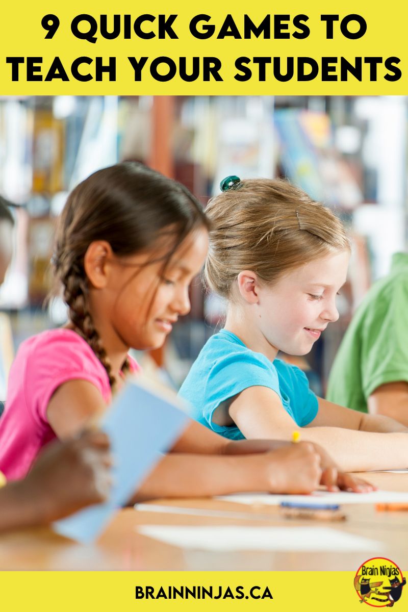 9 Quick Games to Teach Your Students Ninja Notes