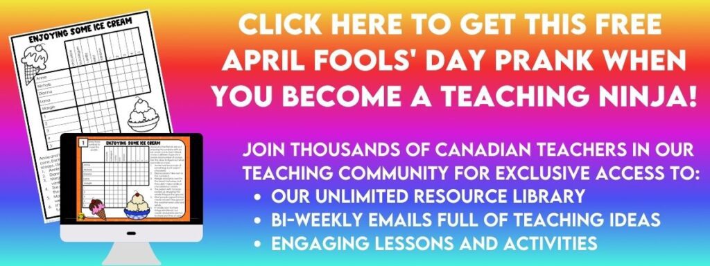 Click here to get a free April Fools' Day prank when you sign up for our email list.