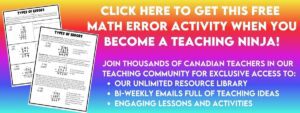How to Change Math With Interactive Notebooks - Ninja Notes