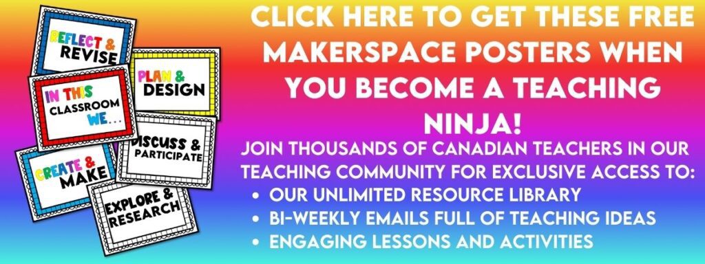 Click here to get a free set of makerspace posters when you sign up for our email list.