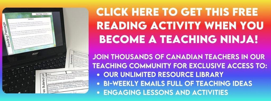 Click here to get a free reading activity when you sign up for our email list.