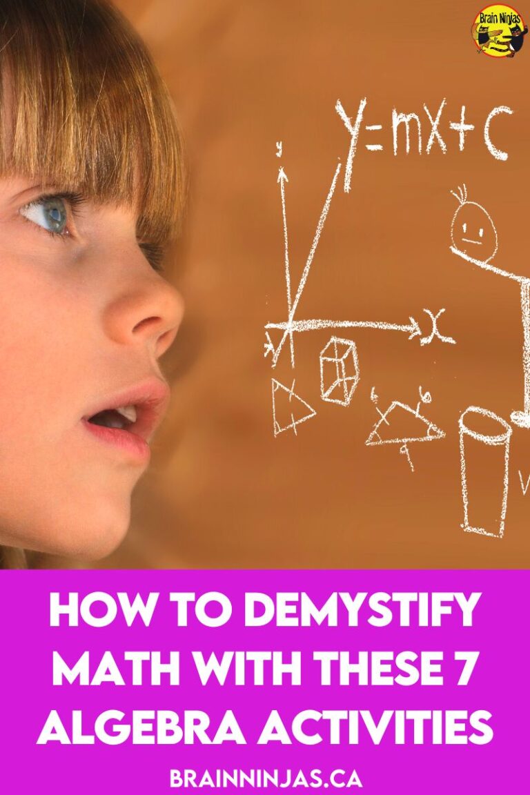 How to Demystify Math With These 7 Algebra Activities - Ninja Notes