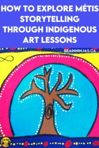 If you are looking for a great art lesson for painting that explores Indigenous art lessons, you should try this one out. Lots of suggestions on how to use your art once you're done is included too.