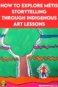 If you are looking for a great art lesson for painting that explores Indigenous art lessons, you should try this one out. Lots of suggestions on how to use your art once you're done is included too.