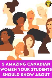 You don't have to wait for Women's History Month to learn about amazing Canadian women. There are so many creative, intelligent and trailblazing women in the world. I think many people don't realize how many fascinating women we have in our own country. Come learn about these women that you can add to your lessons any time of year.