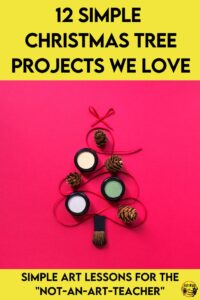 These simple and amazing Christmas Tree art projects are great for any class or age. Treat yourself to easy to prep and teach lessons during the busiest time of the year. They make great family gifts, cards or just to make your school beautiful during the Christmas holidays.