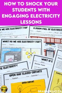 Are you looking for lessons and activities you can use to teach electricity concepts? We pulled together our favourite activities to save you time looking for them. Come take a look at these electricity lessons for your upper elementary science class.