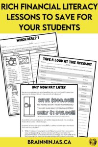 Financial literacy is so much more than counting money, but things change regularly so it can be difficult to keep up. We put together all the information teachers need to add these lessons to their upper elementary classroom. Talk about saving, investing, budgeting and so much more with these activities and all the the background information needed for teachers.