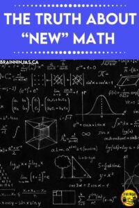 What is new math and why does everyone keep talking about it? Here is what we tell parents about new math (spoiler alert-math isn't new). Get some practical tips for debunking the math myths.