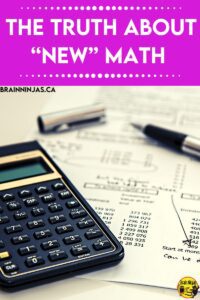 What is new math and why does everyone keep talking about it? Here is what we tell parents about new math (spoiler alert-math isn't new). Get some practical tips for debunking the math myths.