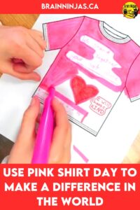 Are you looking for ways to teach your students how to stand up against bullying? Here is a list of activities you can try including activities for Pink Shirt Day, International Day of Pink or World Kindness Day.