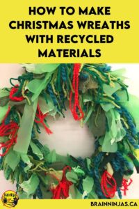 This simple lesson can be done by anyone using recycled fabric. It makes a great Christmas gift from your students to their parents. Come read through all the instructions and make one for yourself and check out some of our other Christmas crafts.