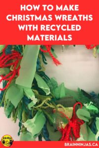 This simple lesson can be done by anyone using recycled fabric. It makes a great Christmas gift from your students to their parents. Come read through all the instructions and make one for yourself and check out some of our other Christmas crafts.