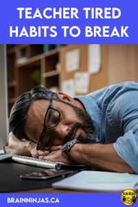 If you're tagging #teachertired all the time it's time for you to start changing some habits. We've got some ideas for your wake up call to get your productivity in check and save your personal time.