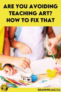 Do you avoid teaching art because you can't handle the mess? Check out this list of ways to manage the mess and get some art lessons for your upper elementary students in the process.