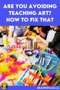 Do you avoid teaching art because you can't handle the mess? Check out this list of ways to manage the mess and get some art lessons for your upper elementary students in the process.