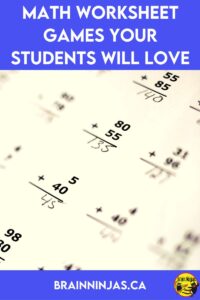 There are lots of different ways to use a math worksheet to help students learn to collaborate, reinforce skills, and deepen their understanding. Check out these activities that you can set up and use in minutes with the worksheets you already have printed. Save your time with these engaging activities.