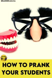 Are you looking for a fun but harmless prank for April Fool's Day? Pranks are great any time of year and they are a great way to bond with your students. Check out these free and easy to use pranks for your upper elementary classroom.