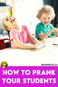 Are you looking for a fun but harmless prank for April Fool's Day? Pranks are great any time of year and they are a great way to bond with your students. Check out these free and easy to use pranks for your upper elementary classroom.