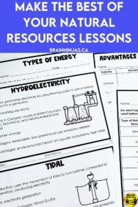 We have written resources to use to teach your students about natural resources. Students will learn how the resources are extracted, which are renewable and how they are used. Come take a look and get the lessons you need.