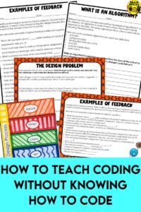 If you don't know how to code, but you are expected to teach coding, we've put together activities you can use without any experience.