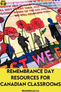 If you are looking for Remembrance Day resources to use in your Canadian elementary classroom, come check out this post. We've pulled together all our resources and put them in one place.