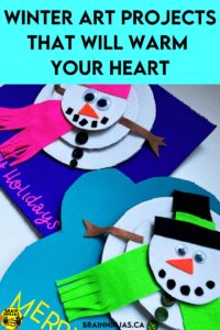 Check out these winter art projects that can be used in your elementary classroom. You don't need to be an art specialist to teach students to love art. We use painting, sculpting and printmaking to show off the best part of winter.