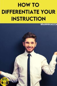 Differetiating your instruction does not mean you need a different lesson plan for every students. Come learn how to differentiate in your classroom without writing a million different plans.