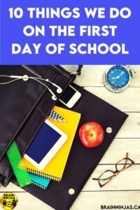 We use this routine for our first day of school each year. It works for most upper elementary classrooms and is sure to get your new school year started off right.