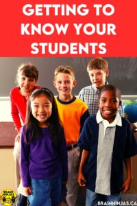 Getting to know your students helps with classroom management and lesson planning. Come learn some of the ways we get to know our students and start the school year off right.