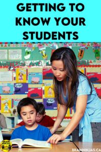 Getting to know your students helps with classroom management and lesson planning. Come learn some of the ways we get to know our students and start the school year off right.