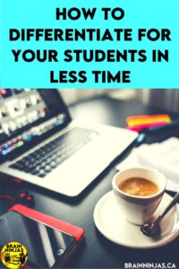 Learn how to differentiate for your students in less time with these strategies. These are practical ways to take some of the planning off your plate and still provide your students with the supports they need. Come read the whole post.