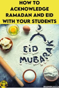 If you are looking to acknowledge Ramadan and Eid with your students, come check out these activities you can use in your upper elementary classroom.