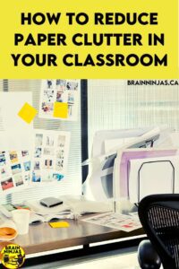 The classroom seems to be a vortex of paper that piles up and makes organizing it even more complicated. Come learn some of the ways you can tame the paper clutter in your classroom.