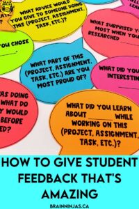 We try to give students feedback that makes them do the thinking. It's more than a judgment call. Come learn how to take feedback off your teaching plate, but still give students valuable suggestions to improve their work.