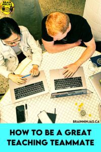 Sometimes co-teaching or team teaching can be a challenge. We've managed to build a friendship and great working relationship after we were asked to share a classroom. Come learn about how to be a great teaching teammate and make the most of your partnership.