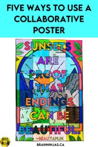 Collaborative posters are much more than simply colouring. You can use them to teach, communicate, work together and have fun. Come learn different ways to use collaborative posters and justify the learning that can happen during the process.