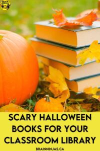Are you looking for some scary Halloween books for your upper elementary classroom library? We've collected titles of great Halloween books from our students and update our list all the time. Come have a read!